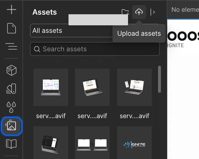 PDFなどファイルのAssetアップロード